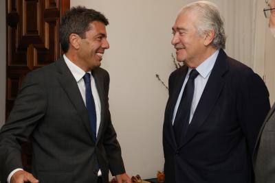 Carlos Mazón manté una reunió amb el CEO d’Endesa